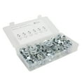 thumbnail image 2 of T Nut,80Pcs Four Claw Nut Nuts Carbon Steel Nut Kit Solid Performance, 2 of 5