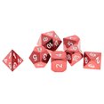 thumbnail image 3 of Dados de Juego de Mesa Sunnimix 7 Piezas D4-D20 Rojo, 3 of 7
