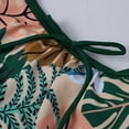 thumbnail image 4 of Aayomet Womens Bikini Size Printed High Waist Conservative Tankini Two Piece Swimsuit (A, XL), 4 of 5