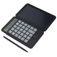 thumbnail image 2 of Tableta de escritura con calculadora y pantalla LCD de 6,5 pulgadas, recargable, portátil, sin papel, para dibujar y escribir a mano, color negro, 2 of 14