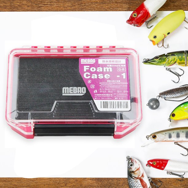 Caja de cebo de pesca multifunción, maleta de pesca portátil anticaída, herramienta de pesca