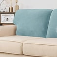 thumbnail image 3 of Youkk Replace Couch Back Cushion Covers With Elastic And Stretchy Slipcovers Easy To And Replace dark grey, 3 of 6