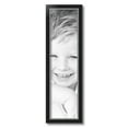 thumbnail image 2 of ArtToFrames 7x27 inch Black Velvet with Silver Picture Frame, Black MDF Poster Frame (4691), 2 of 8