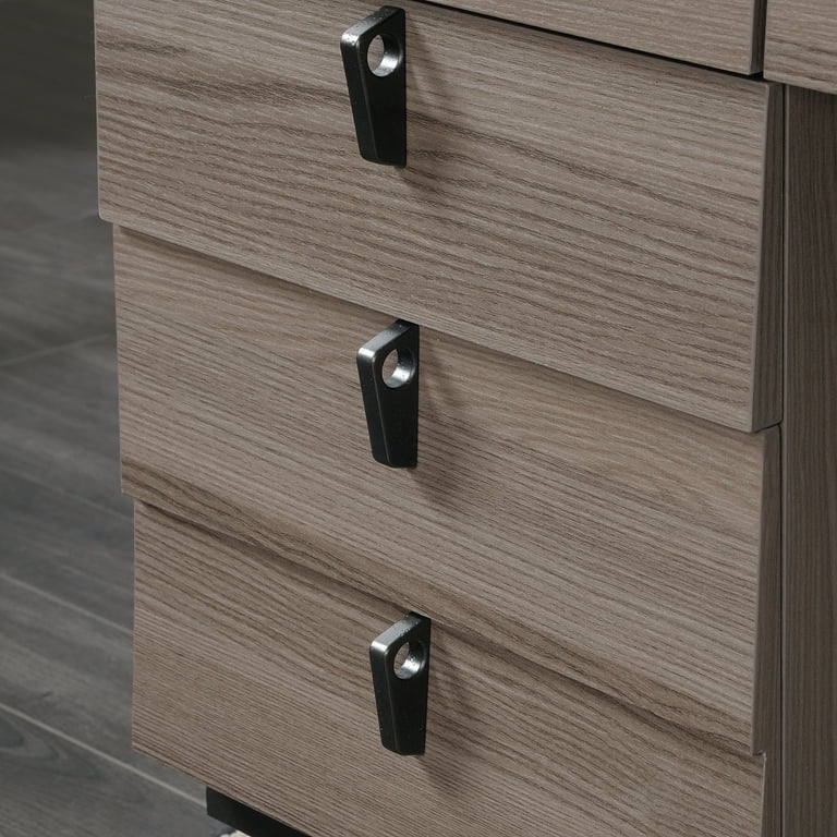 Sauder International Lux Executive Desk Diamond Ash Finish