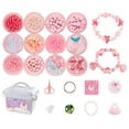 thumbnail image 1 of Juguete De Cuentas Hecho A Mano Diy Con Juego De Accesorios Para Niños, Pulsera Tejida Creativa Para Niñas, Juguetes Para Hacer Joyas, Regalo Educativo Para Niños Eigraketly  FN007628-01, 1 of 6