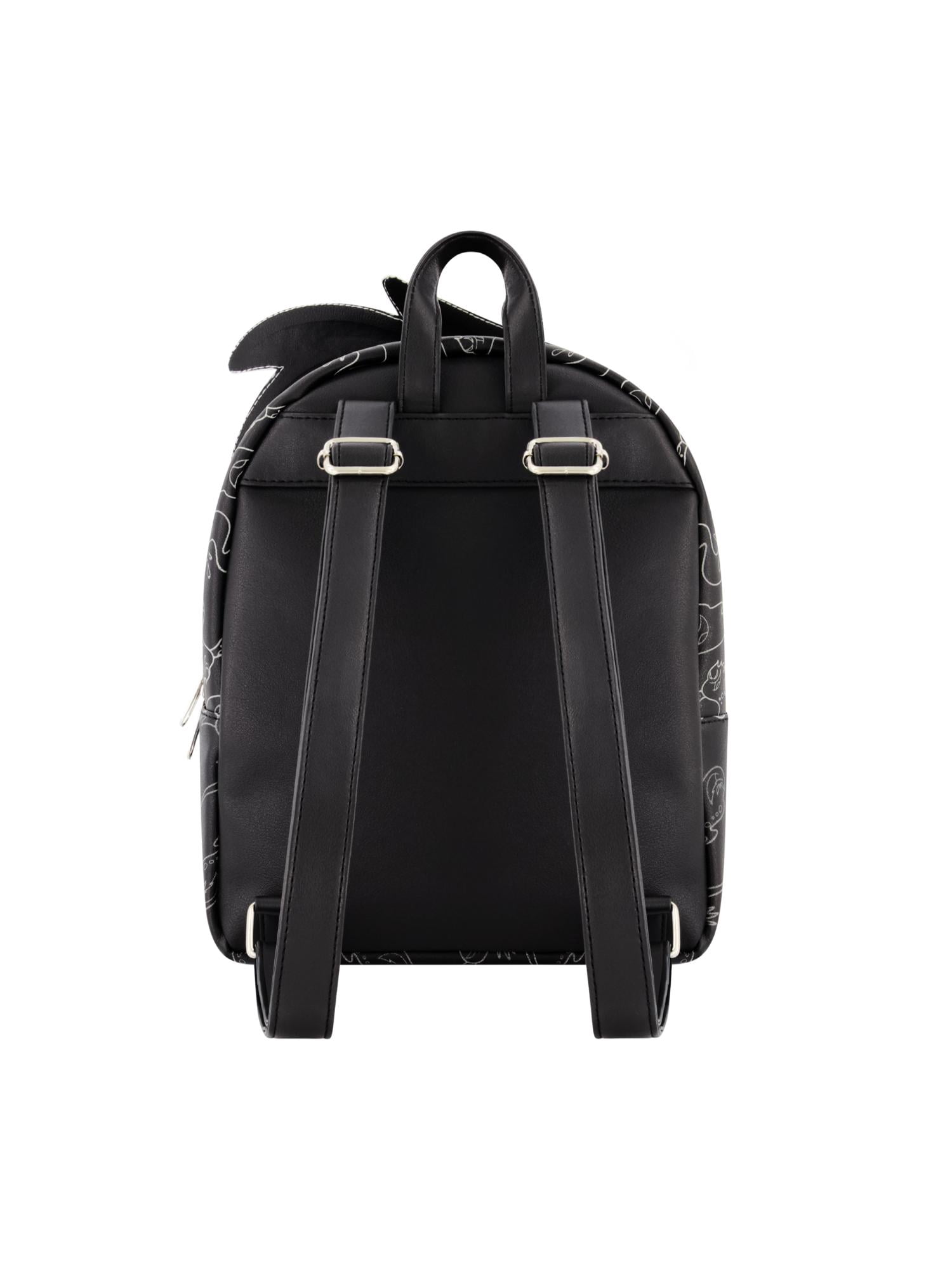 Danny Phantom Mini Backpack, Small Travel Bag for Men and Women, Adjustable Shoulder Straps, Black, 11 Inch