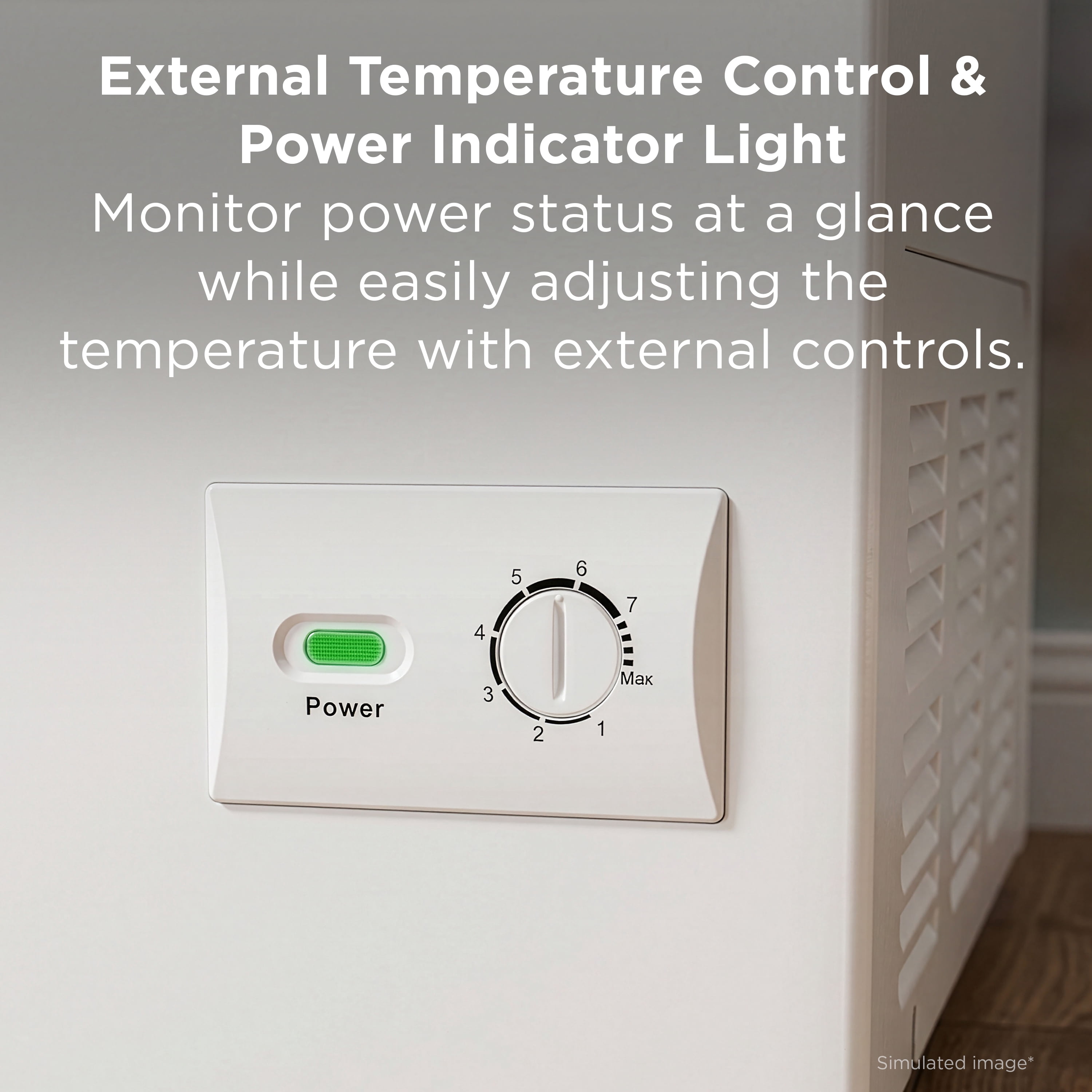 TCL 7.0 Cu ft Chest Freezer (White) - Garage Ready and Adjustable Thermostat - TFC070M4AW