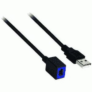 Metra - 4-Pin USB Adapter for Select 2010-2013 Nissan - Black
