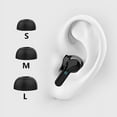 thumbnail image 5 of Donerton Wireless Earbuds Bluetooth 5.0 Headphones 35Hours Playing Time, Charging Case & 3 Ear Tips TWS Stereo in-Ear Earphones with IP7 Waterproof Built-in Mic Headset for Sport, 5 of 8
