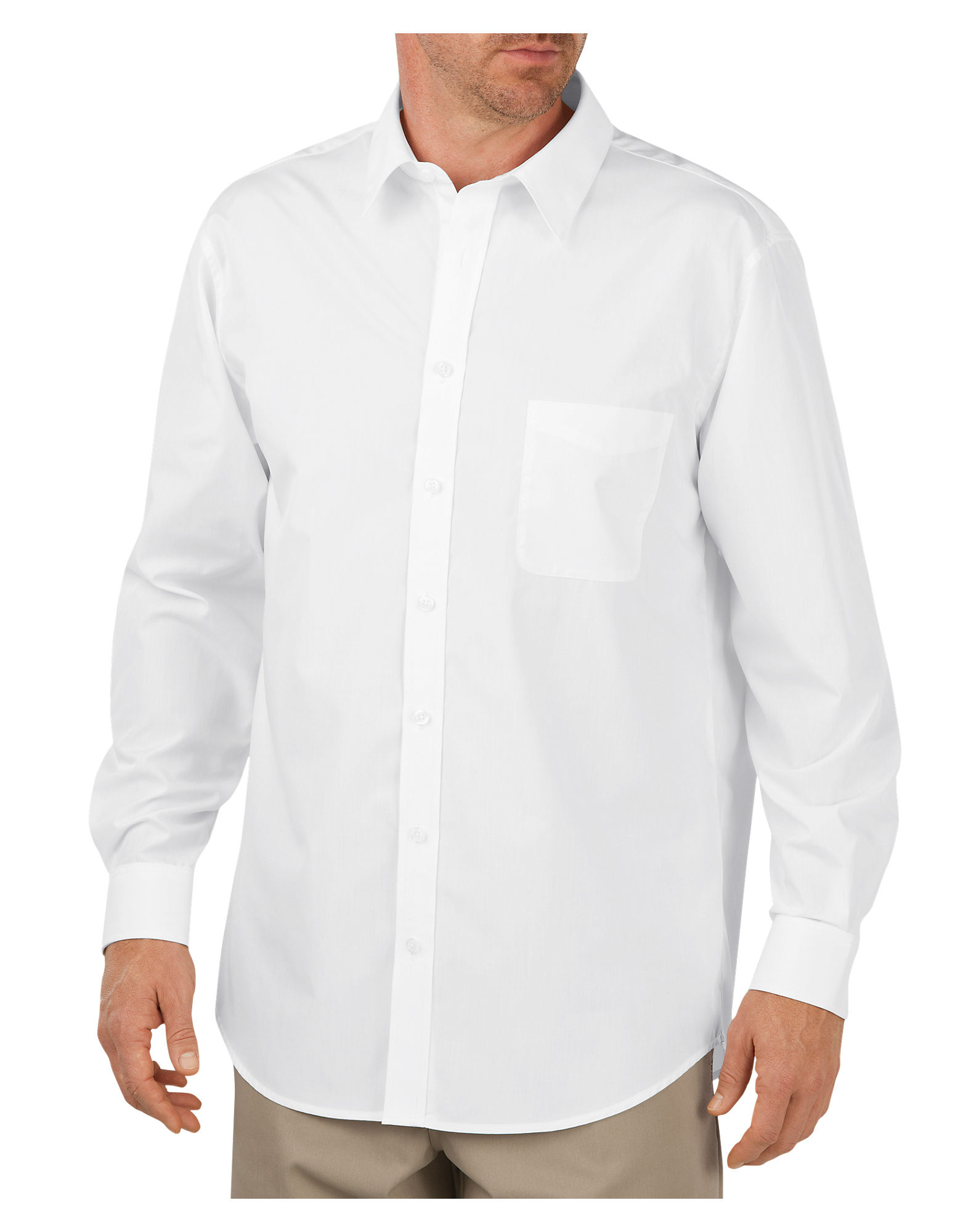 Dickies Mens Long Sleeve Executive Dress Shirt