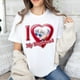 thumbnail image 2 of Camiseta de Anime japonés Jujutsu Kaisen para mujer, Camiseta con estampado I Love My Boyfriend Gojo Satoru, camiseta informal de moda de verano de manga corta, 2 of 4