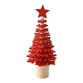 thumbnail image 2 of Blueek small Tabletop Christmas Trees, Mini Table Pine Trees with Wooden Base, Artificial Desktop Christmas Trees for Holiday Home Party desk Decorations, 2 of 6