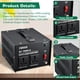 thumbnail image 2 of Transformador de tensión ZGROCK 750W 110V a 220V/220V a 110V, 2 of 9