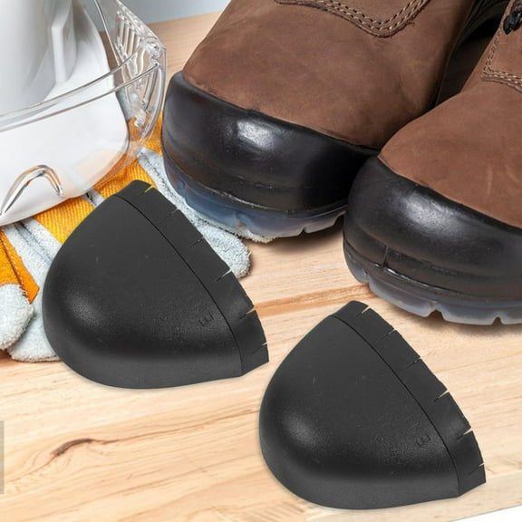 Topbathy 1 Pair Safety Shoes Toe Caps Protectors for Work Boot Guards in Warehouses