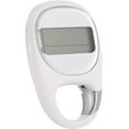 thumbnail image 3 of Pedometer, Outdoor Walking Counter, Just Hook It To Your Belt Loop, You Can Also Put it In Your Pocket OR Bag. Simple Design Makes It Easy To Use, Suitable For Hiking, Climbing(White), 3 of 8