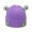 A-Purple52, variant on Hats Cute 3D Cartoon Frog Decor Woolen Knitted Soft Stretchy Warm Multiple Solid Color Hat Autumn And Winter Headwear
