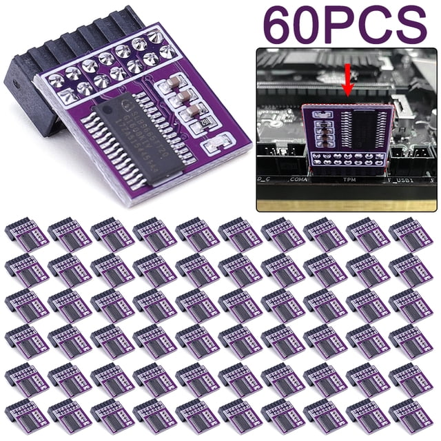 Tarjeta remota cifrado 14 pines interfaz LPC GC-TPM2.0 Mini para prueba actualización WIN11