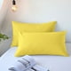 thumbnail image 1 of Funda de Almohada Refrescante para Quienes Duermen con Calor y Sudan Por La Noche | Poliéster Transpirable | Funda de Almohada de Terciopelo Suave y Larga | Paquete de 2 (Blanco, 48 X 74 Cm), 1 of 6