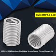 thumbnail image 2 of 304 Stainless Steel Stainless Steel Inserts Wire Thread Inserts Easy To Maintain Automotive For Aircraft, 2 of 8