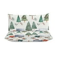thumbnail image 4 of Christmas Train Cedar Tree Bedding Set with Zipper Closure for Girls & Boys, 4 of 6
