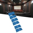 thumbnail image 4 of Soundproofing Studio Foam, Acoustic Panel Cotton Easy Installation 12PCS  For Concert Hall Blue, 4 of 8