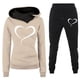 thumbnail image 1 of Puntoco Conjuntos de salón de manga de gran tamaño de color casual de moda para mujer Tops y pantalones casuales Trajes de 2 piezas Chándal Liquidación Puntoco Puntoco-87, 1 of 2