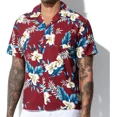 thumbnail image 2 of Camisas Hawaiana Casual Corta Manga Para Hombre Arjen Kroos®, 2 of 8