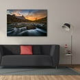 thumbnail image 3 of Epic Graffiti 'Beauty Of The French Alps' by Mathieu Rivrin, Canvas Wall Art, 60"x40", 3 of 8
