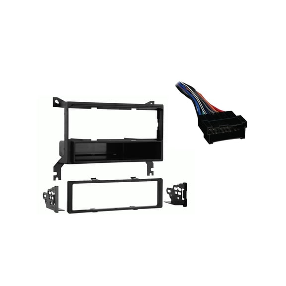 Fits Hyundai Tucson 2005-2008 Metra Single DIN Dash Kit with Harmony Radio Harness