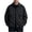 a01Black, variant on LODIENY Mens Big and Tall (M-5XL) Jacket Classic Fit Collared Outdoor Windbreaker Relaxed Fit Snap Button Coat with Zipper Pockets Army Green L