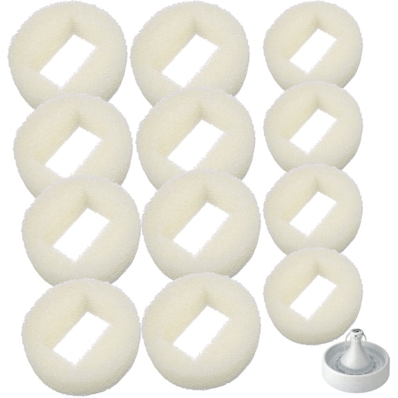 Qzbhct Foam Pre Filter fit for Drinkwell 360 Premier Plastic Cat Fountains,Not Suitable for Stainless Steel Fountain (12 Pack)