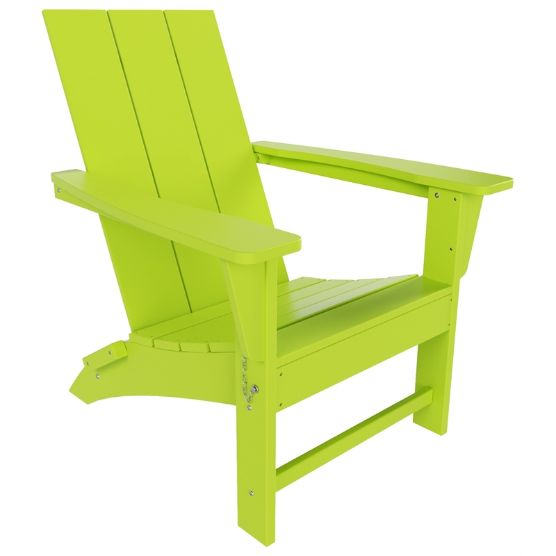 Palms Modern Folding Poly Adirondack Chair