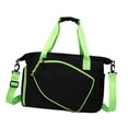 thumbnail image 4 of Bolsa para raqueta de tenis, bolsa de bádminton, elegante, de gran capacidad, con correa de hombro ajustable Negro, 4 of 8
