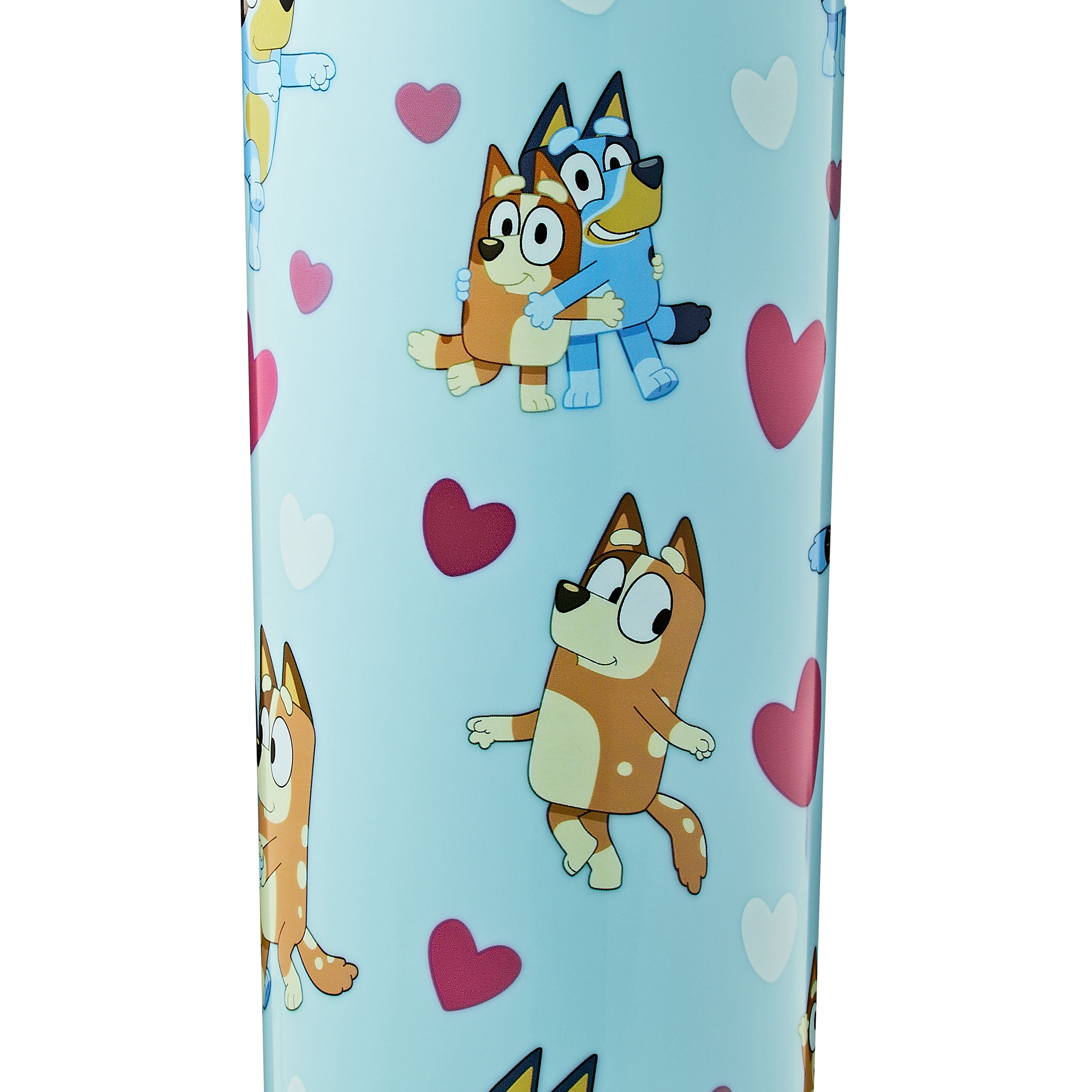 Zak Designs 23oz Bluey Durable Plastic Bravo Tumbler with Straw