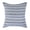 Indigo/White, variant on Ox Bay Ariya Yellow/Ivory Chevron Cotton Adult Decorative Throw Pillow
