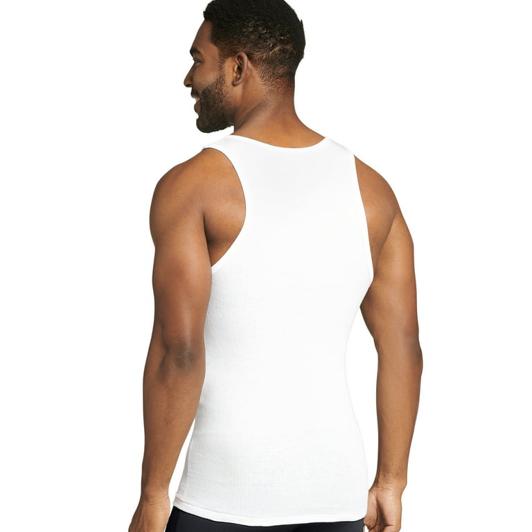 INC 2 Pack Layering Tank Top in White for Men