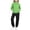 Mint Green, variant on OVAFBAU Toddlers Long Sleeve Hooded Sweatshirts Pants Set Kids Solid Hooded Sweatshirt with Pocket and Jogger Pants 2 Piece Outfits Set