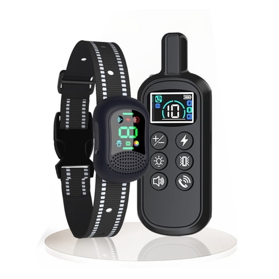 4900ft Remote Voice Call Dog Training Collar, Automatic Anti Bark device for All Breeds