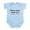 Sky Blue, variant on CafePress - Please Don't Touch Me! Infant Bodysuit - Baby Light Bodysuit, Size Newborn - 24 Months