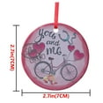 thumbnail image 3 of Fiudx Colgantes Decorativos para San Valentín, Diseño Personalizado, Material Cerámico, Idea de Regalo Romántica, Decoración Memorable para El Hogar, Perfectos para Mamás, Papás y Familia. Incluye 1, 3 of 3