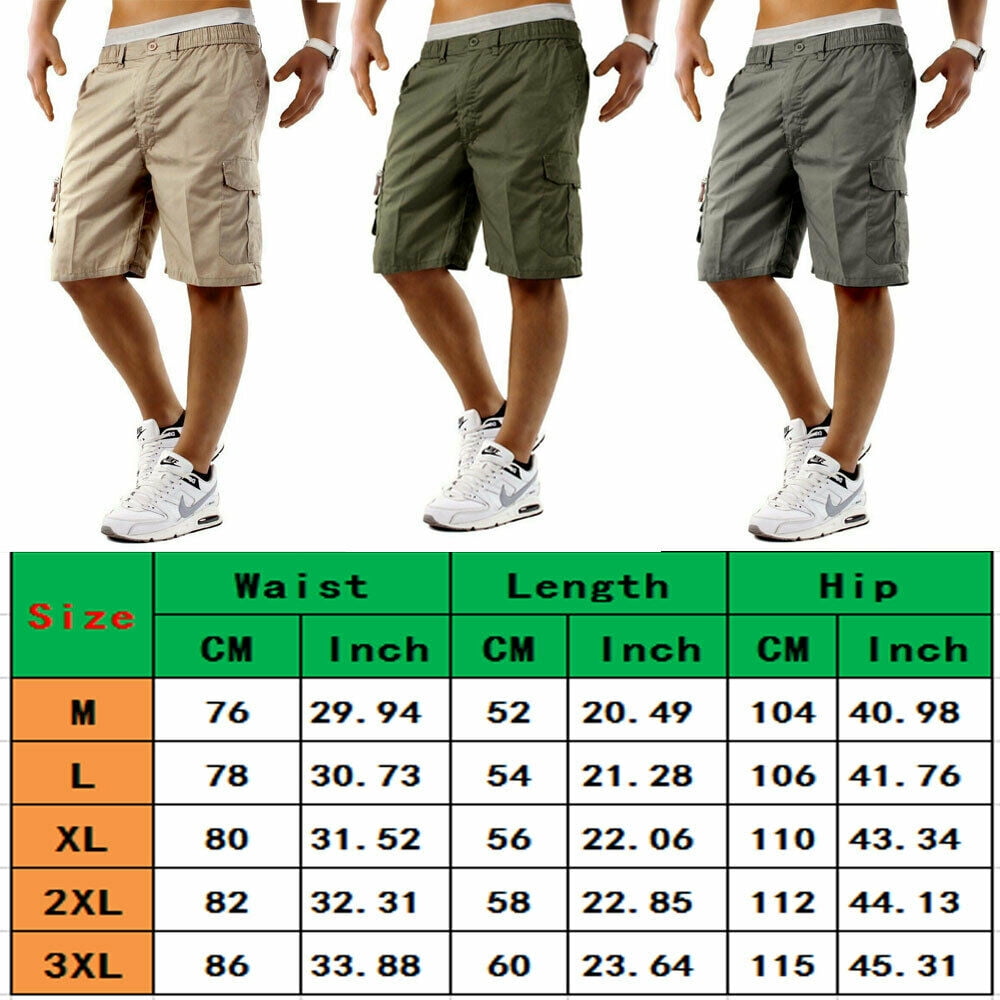 44 inch waist cargo shorts