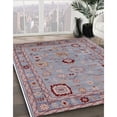 thumbnail image 2 of Ahgly Company Indoor Rectangle Mid-Century Modern Mauve Taupe Purple Oriental Area Rugs, 6' x 9', 2 of 6