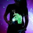 thumbnail image 3 of Kids Interactive Glow In The Dark T-Shirt - Magical Unicorn, 3 of 6