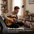 thumbnail image 6 of Fender FA-125CE Dreadnought Cutaway Acoustic-Electric Guitar - Sunburst w/ Hard Case, 6 of 9