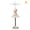 Multicolor01, variant on Deeceymbur Rotating Jewelry Display Stand Wooden Mannequin Necklace Earring Holder Showcase Decorative Organizer for Store Counter Home Vanity Resin Bust Prop