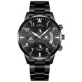 thumbnail image 1 of Reloj de hombre Reloj de acero inoxidable de lujo Calendario/Casual/Negocios/Deportes, 1 of 4