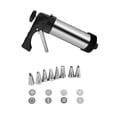thumbnail image 3 of Stainless Steel Biscuit Baking Press Decoration Cookie Making Mold Kitchen Cake Piping Nozzle, 3 of 9