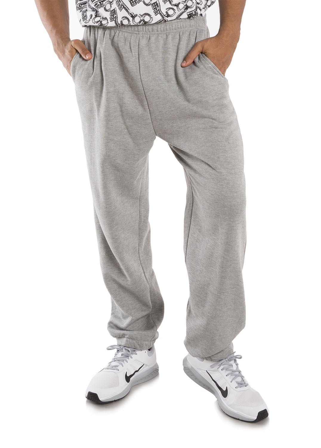 ash grey casual jogger plt