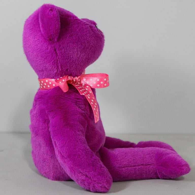 Ty Beanie Baby MAGENTA II Collectible Teddy Bear Plush, Purple, 8
