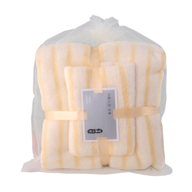 TIELUTT Bath Towel Set Bath Towels Coral Velvet Soft Absorbent Bath Towels For Adults Face Multicolor Shower Towels Bath and Towel Set All Is Calm Towel Bath Towels Dog Towel Set Striped Bath Towels
